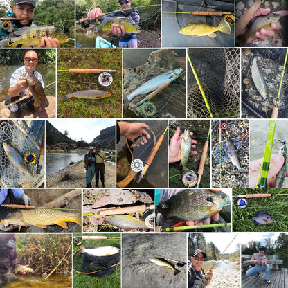 Maximumcatch 2/3wt 6/6.5/7/7.5ft Fly Rod Combo Medium-Fast Fly Fishing Rod &Fly Reel With Line Fly Fishing Outfit