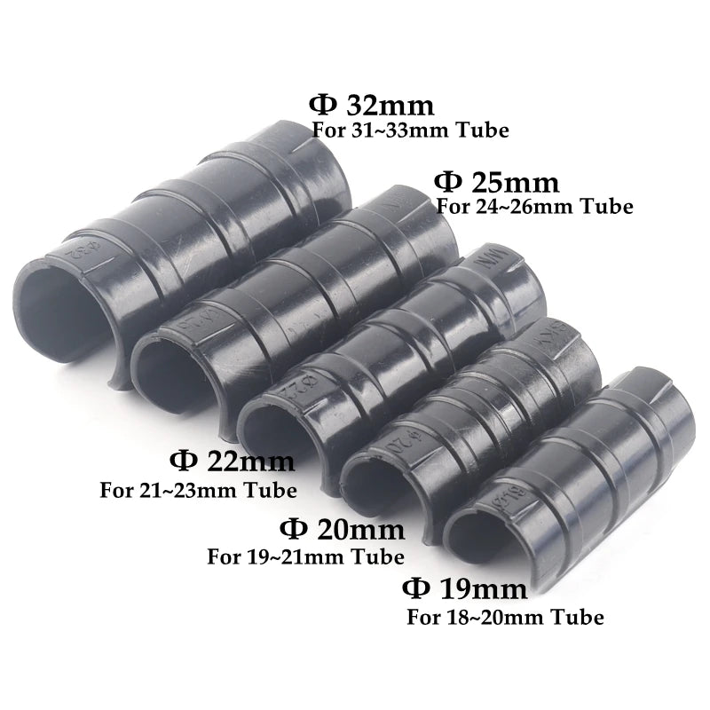 5pcs 19~32mm ABS Plastic Greenhouse Frame Pipe Clip Clamp Film Net Shade Sails Clamp Home Garden Tools Pipe Clamp Connectors