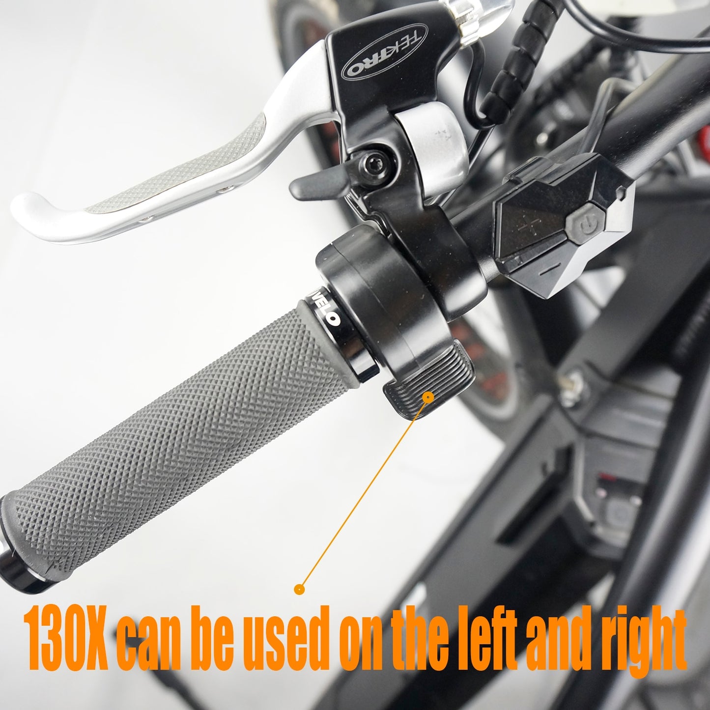 Okfeet Wuxing Throttle Electric Scooter Bike 130X Thumb Throttle Accelerator for Ebike Bicycle Conversion Kit
