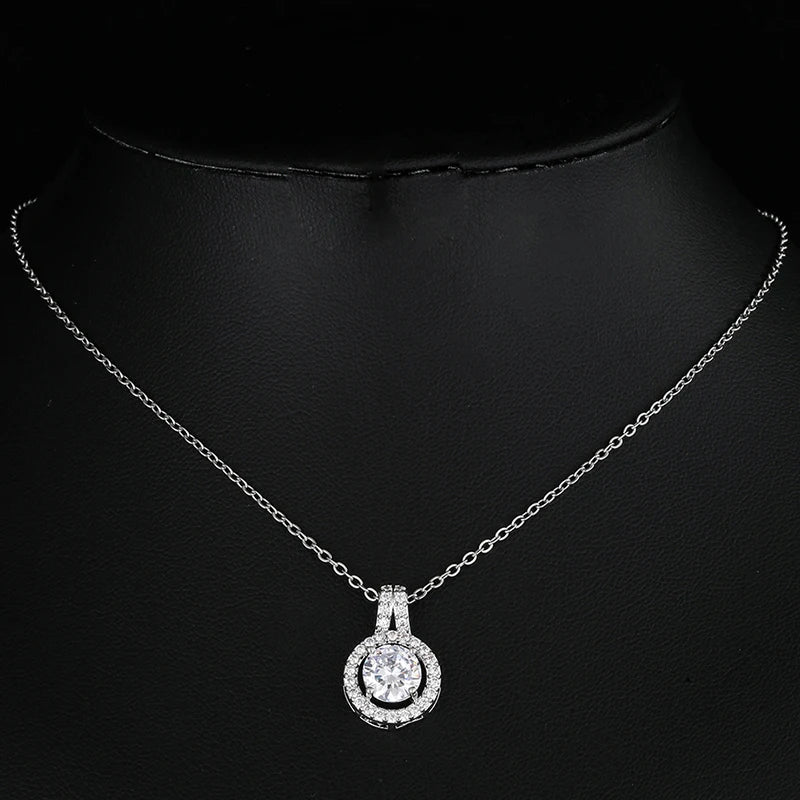 Nigerian Water Drop Cubic Zirconia Wedding Jewelry Sets Inlay Luxury Crystal Bridal Jewelry Set for Bridesmaids AS099