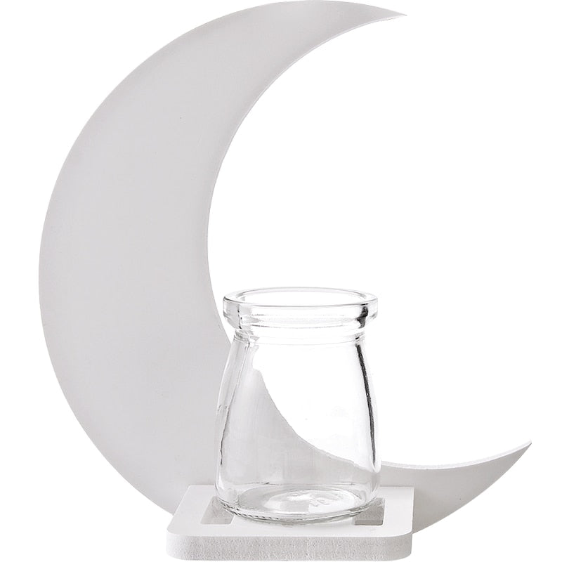 Creative Wall Decorative Shelf Household Wall Water Culture Vase Flower Stand Wall Potted Storage Rack(not Include Bottle)