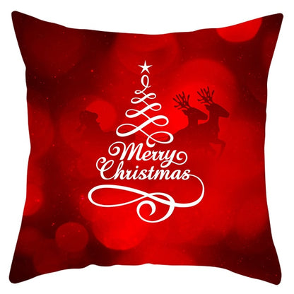 45x45cm Santa Claus Christmas Pillowcase Merry Christmas Decor for Home Christmas Ornament Xmas