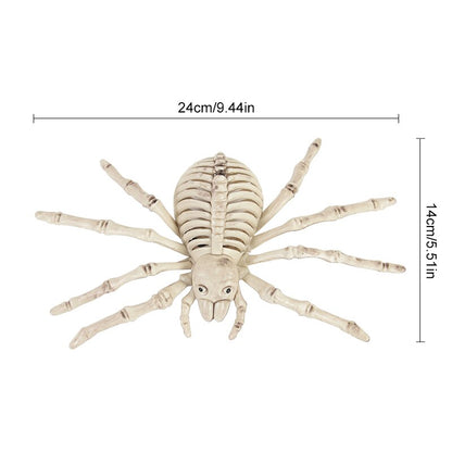Halloween Movable Skeleton Fake Human Skull Bones Halloween Party Home Bar Decorations Haunted House Horror Props Ornament Toys