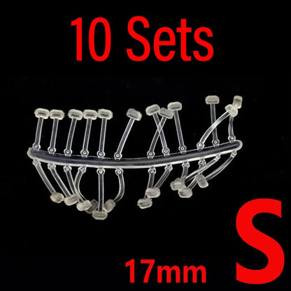Jigeecarp 5 Cards Carp Fishing Boillie Stops Hair Rigs Stopper Pop Up Rig Boilie Inserts Fishing Tackle Accessories