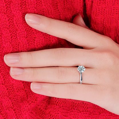 925 Sterling Silver Needle Bridal Jewelry Sets for Women Accessory Cubic Zircon Crystal Necklace Rings Stud Earrings Set