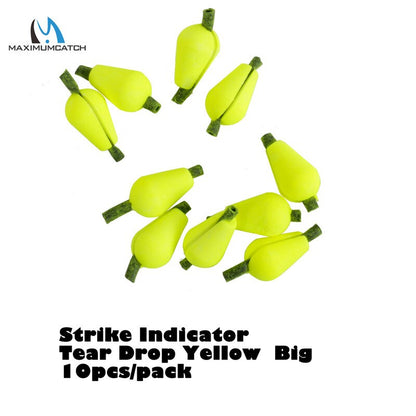 Maximumcatch Self-Adhesive Float Foam/Plastic Stick on/Tear Drop/Bobber/Tube Strike Indicator Fly Fishing Accessory