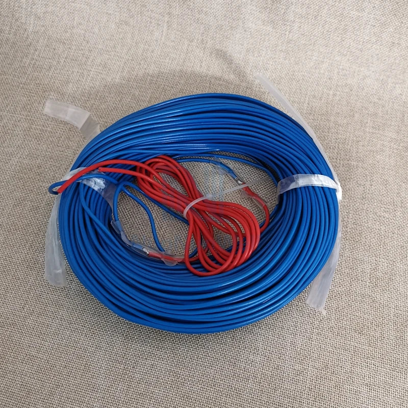 Heating Wire+Temperature Controller Set Greenhouse Warm Underfloor Heating Air Hotline Soil Warming Heating Cable Nursery