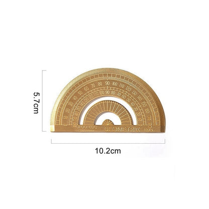 Creative Brass Keychain Portable Key Ring Bottle Opener Whistle Ruler Sealed Box Unique Organizer Tools  Keychain Accessories