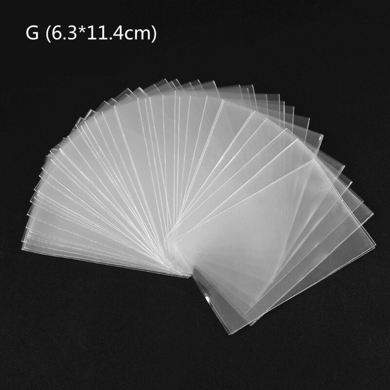 100pcs Card Sleeves Magic Board Game Tarot Three Kingdoms Poker Cards Protector
