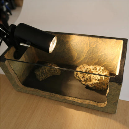 UVA+UVB 3.0 Reptile Lamp Kit With Clip-On Ceramic Light Holder Turtle Basking UV Heating Lamp Set Tortoises Lizard Lighting 220V