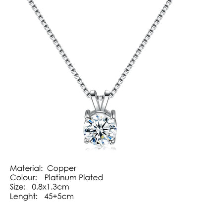 ZHOUYANG Pendant Necklaces Jewelry for Women Rose Gold Color Chain Jewellery Heart Necklace Cubic Zirconia N388
