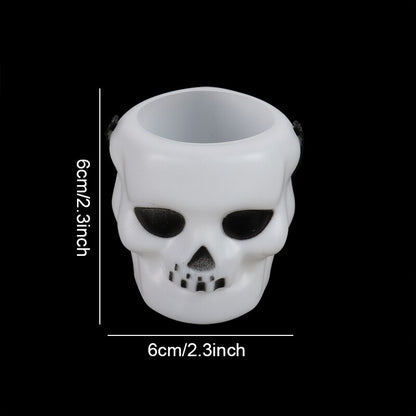 6/10pcs Mini Halloween Candy Bucket Pot Witch Skeleton Pumpkin Cauldron Holder Jar Trick or Treat Halloween Party Decorations