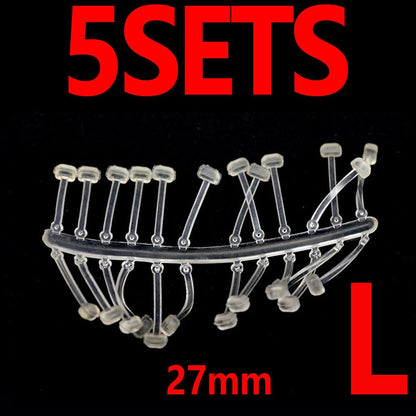 Jigeecarp 5 Cards Carp Fishing Boillie Stops Hair Rigs Stopper Pop Up Rig Boilie Inserts Fishing Tackle Accessories