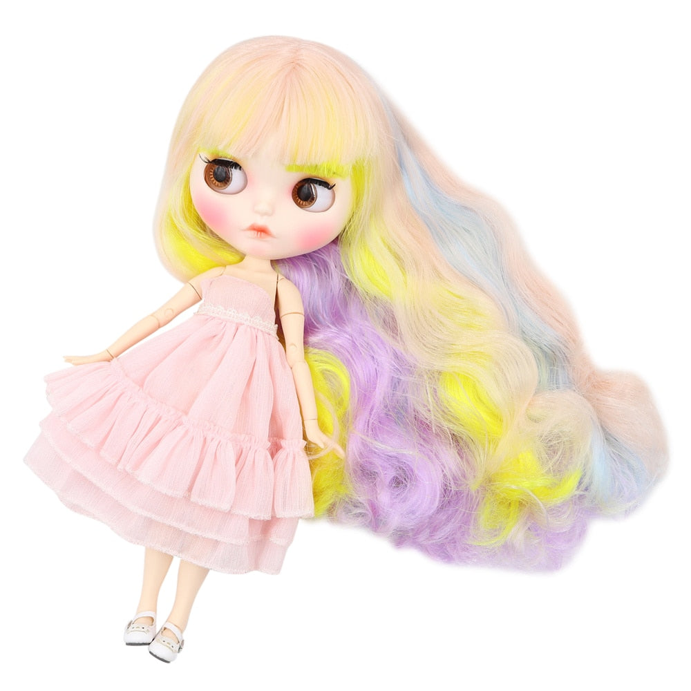 ICY DBS Blyth Doll 1/6 Joint Body DIY BJD Toys Fashion Dolls Girl Special Offer on Sale With Hand Set A&B