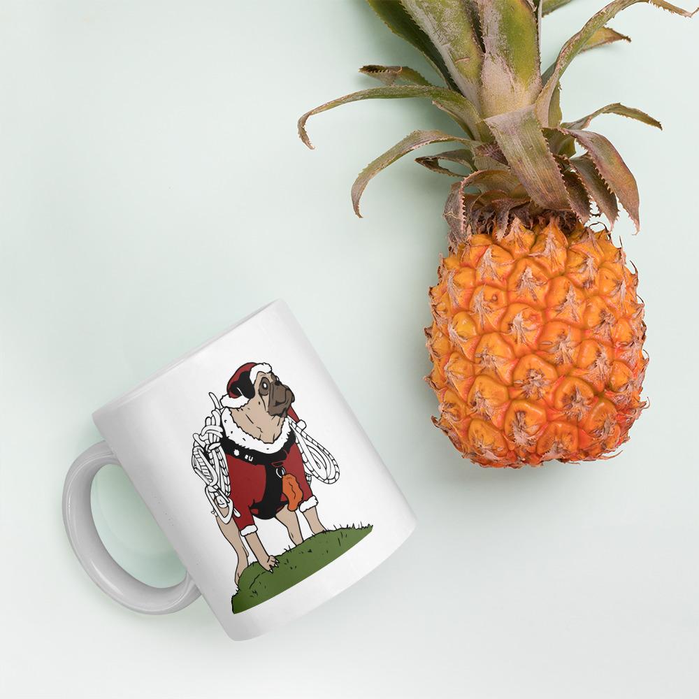 Vinny the Pug Christmas Mug #2