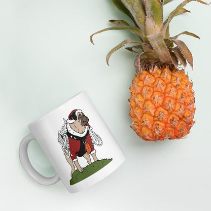 Vinny the Pug Christmas Mug #2
