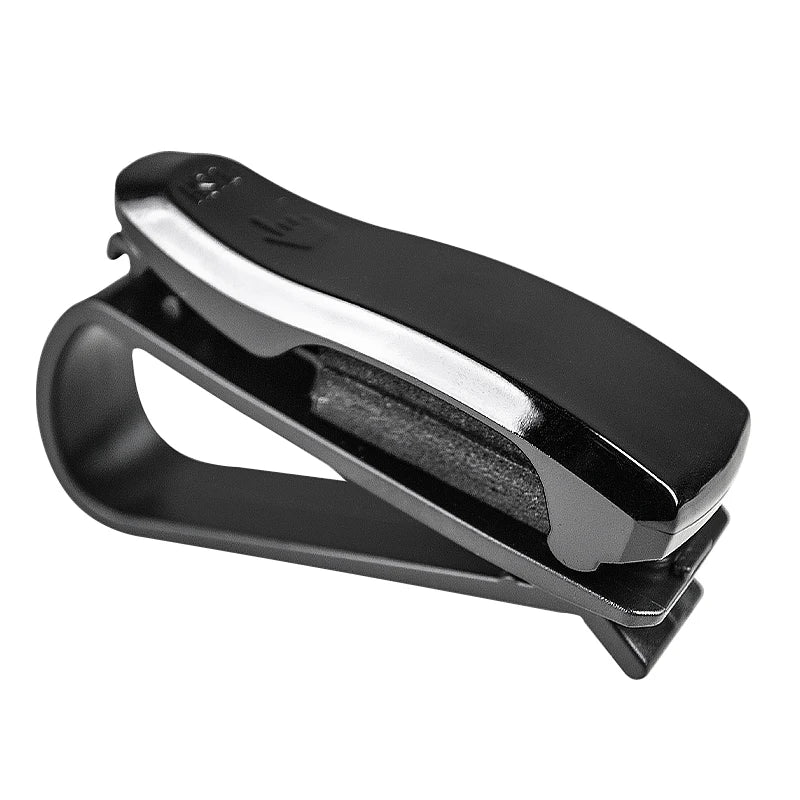 Misima Auto Sun Visor Glasses Fastener Clip Holder for Sunglasses Eyeglasses Ticket Card Universal Multi-Function Portable