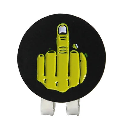 Golf Ball Mark With Golf Hat Clip Magnetic Alloy Birdie One Putt Eagle Tiger Cap Glove Design Golf Marker Men Women Drop Ship