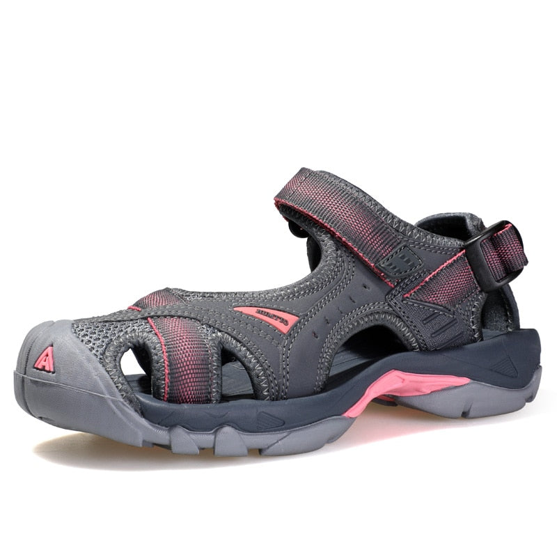 HUMTTO Outdoor Women's Upstream Shoes Breathable Summer Aqua Shoes Rubber Air Mesh Sandals Wading Quick Drying Beach Sneakers