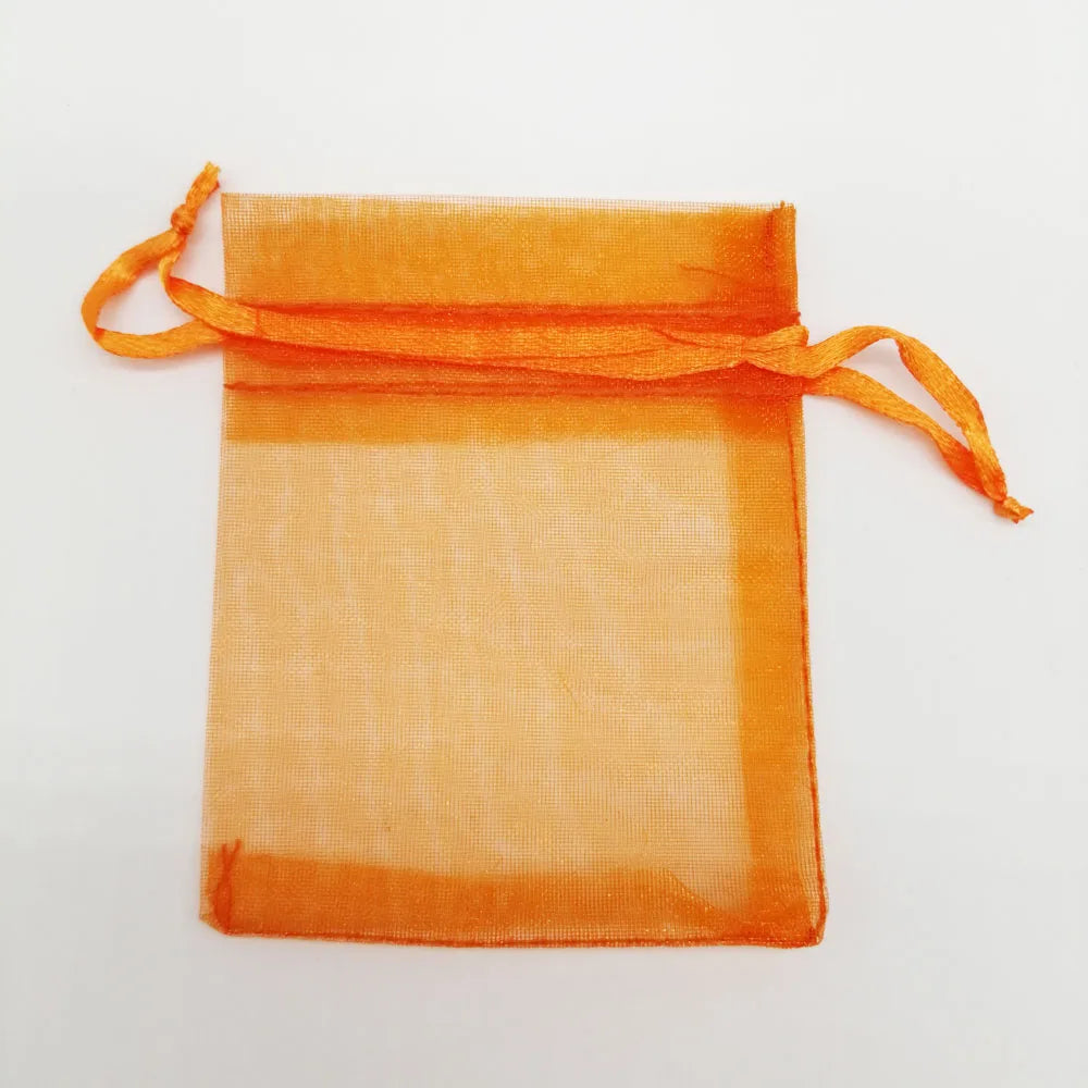 100pcs/Lot 5x7/7x9/10x15cm Organza Jewelry Bags Pouch Organza Drawstring Bag Jewelry Packaging for Jewelry Pouches Jewellery Bag