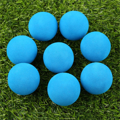 10Pcs/Lot EVA Foam Golf Balls Soft Sponge Balls for Outdoor Golf Swing Practice Balls for Golf/Tennis Training Solid 7 Colors