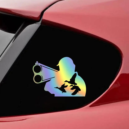 Hunter Car Stickers Hunting Adventure Decal for Auto Body Cars Head Engine Cover Windows Decoration Wrap Vinyl