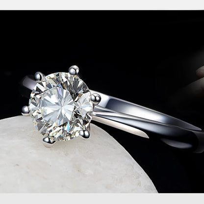 Romantic Wedding Rings Jewelry Cubic Zirconia Ring for Women Men 925 Sterling Silver Rings Accessories