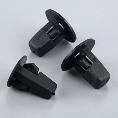 Yetaha 50 Pcs Car Fastener Clips Bumper Inner Fender Rivets Push Door Trim Cover Front Rear Wheel Clip for Toyota Honda Ford