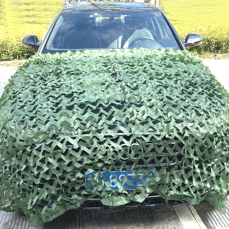 1.5x6m 2x3m Hunting Military Camouflage Nets Woodland Army Training Camo Netting Car Covers Tent Shade Camping Sun Shelter