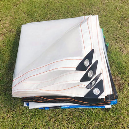 0.1mm Transparent PE Tarpaulin Film Rainproof Tarp Garden Succulent Plants Cover Shelter Home Garden Furniture Rain Cover