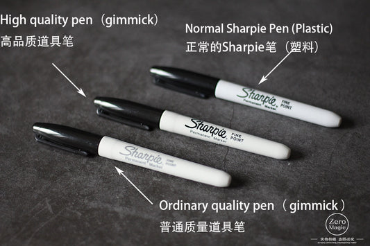 Vanishing Sharpie by SansMinds Creative Lab Illusions Street,Party Funny Comedy Magic Tricks Gimmick Props Mentalism,pen