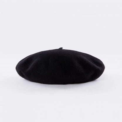 COKK Wool Beret Female Winter Hats for Women Flat Cap Knitted Hats Lady Girl Berets Hat Female Boina Bonnet Painter Hat Cap Hot