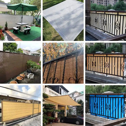 Wide 0.9m 3ft HDPE Anti-Uv Sun Shade Net Garden Plants Cover Shade Sails Enclosure Nets Balcony Terrace Fence Safety Privacy Net