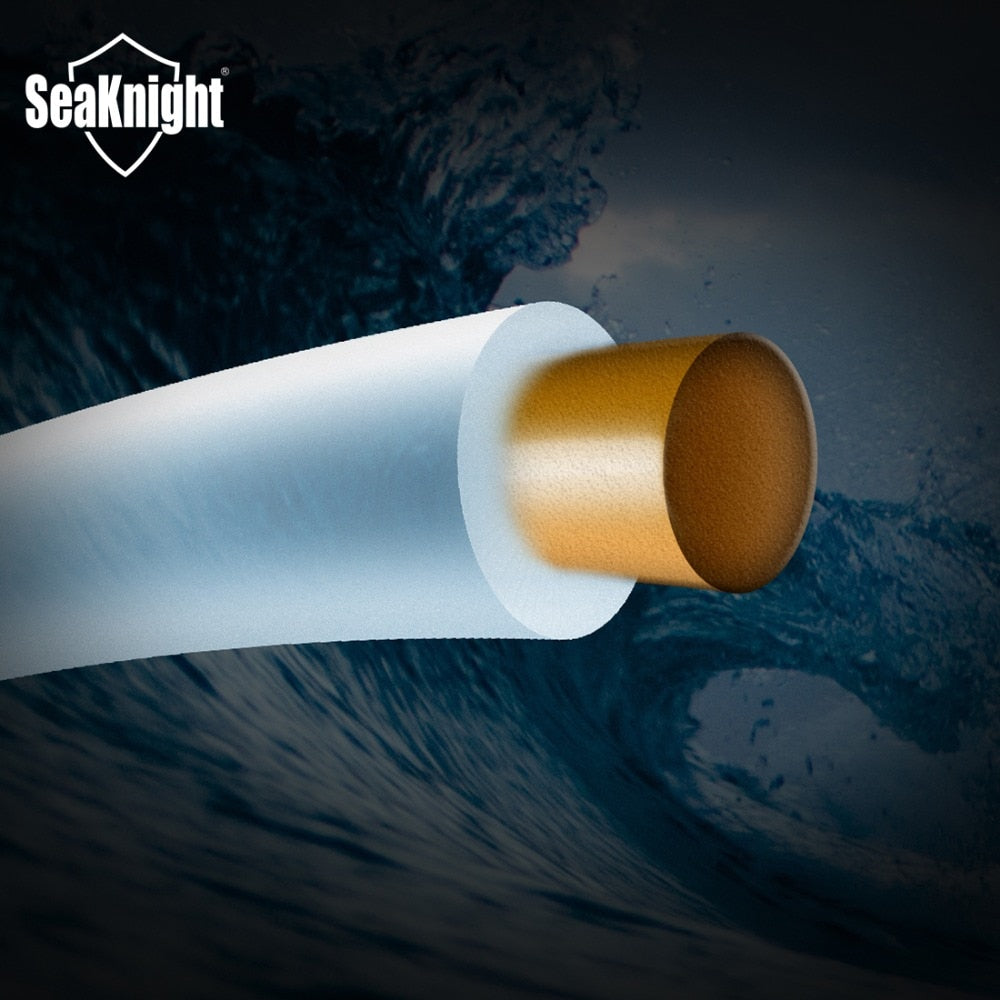 SeaKnight Brand MANSTER T1 Series 100M Fishing Line Fluorocarbon Coating Nylon Monofilament Fishing Line Sinking Line 3-35lb