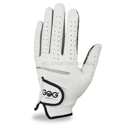 Leather Golf Gloves Men's Left Right Hand Soft Breathable Pure Sheepskin Golf Gloves Golf Accessories