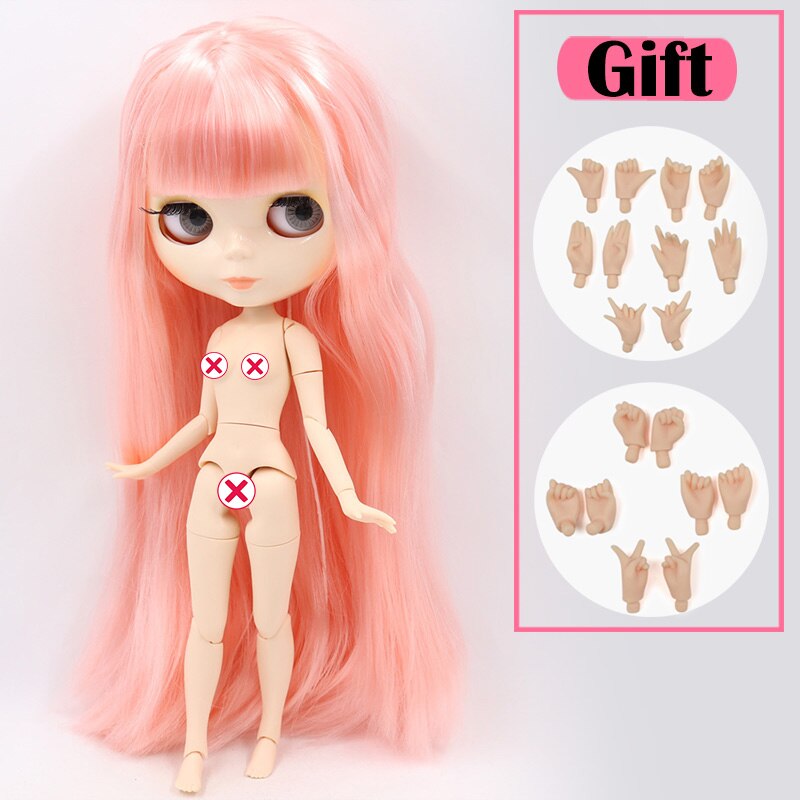 ICY DBS Blyth Doll No.3 Glossy Face White Skin Joint Body Special Price 1/6 BJD To