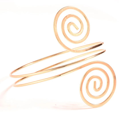 Arm Bracelet Adjustable Silver Gold Color Arm Cuff Bangle Pulseiras Bijoux Lover Bracelet Hip Hop Bangles for Women