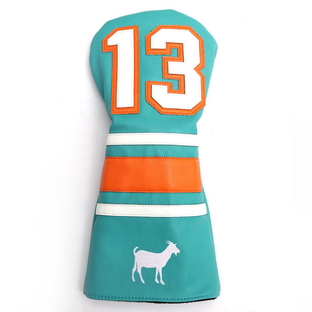 Golf Driver Headcover With Tail for Man Women PU Leather Cartoon Style Lovely Golf Driver Cover