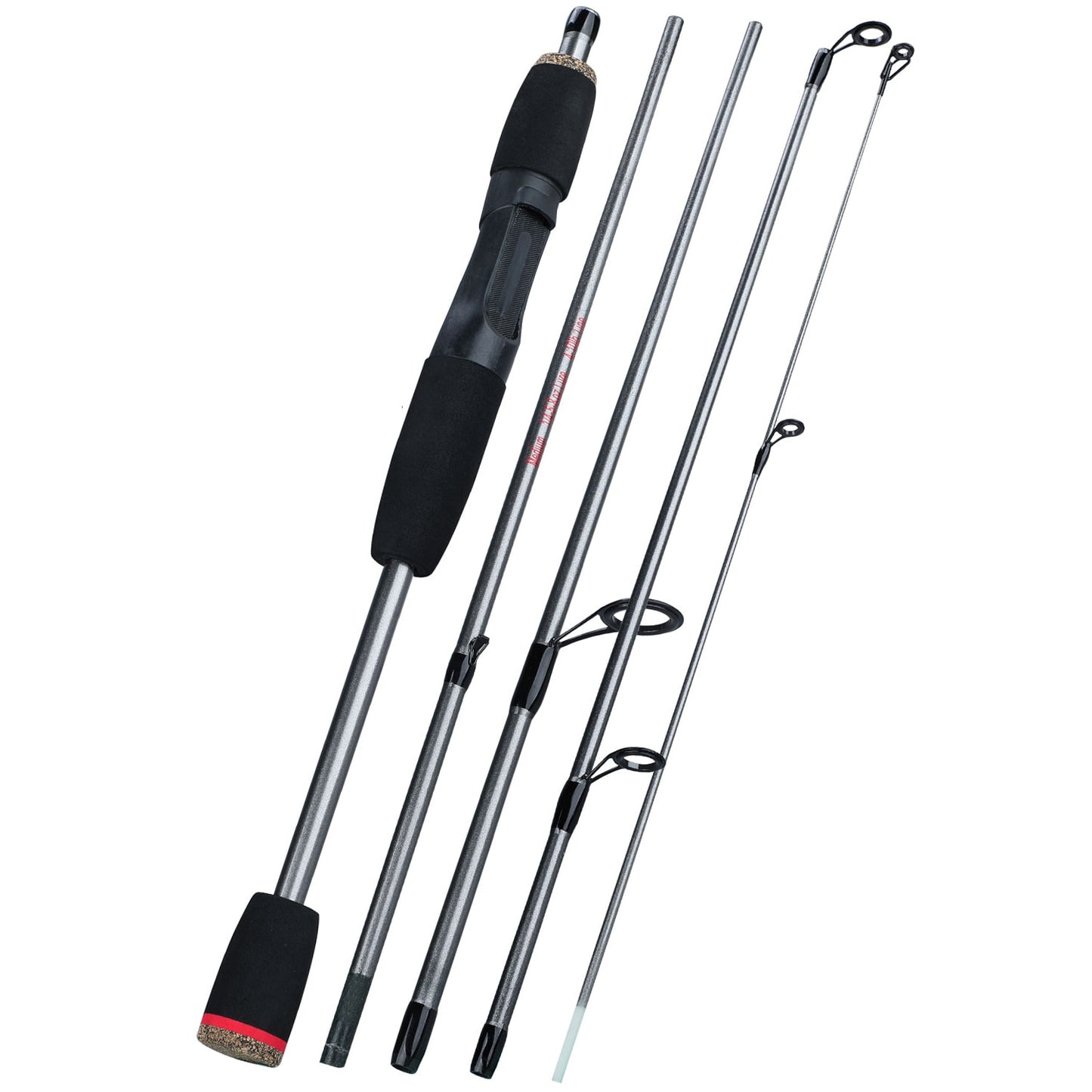 Sougayilang 1.7m/1.66m Portable 5 Section Travel Fishing Rod Ultralight Weight EVA Handle Spinning/Casting Fishing Pole Fishing