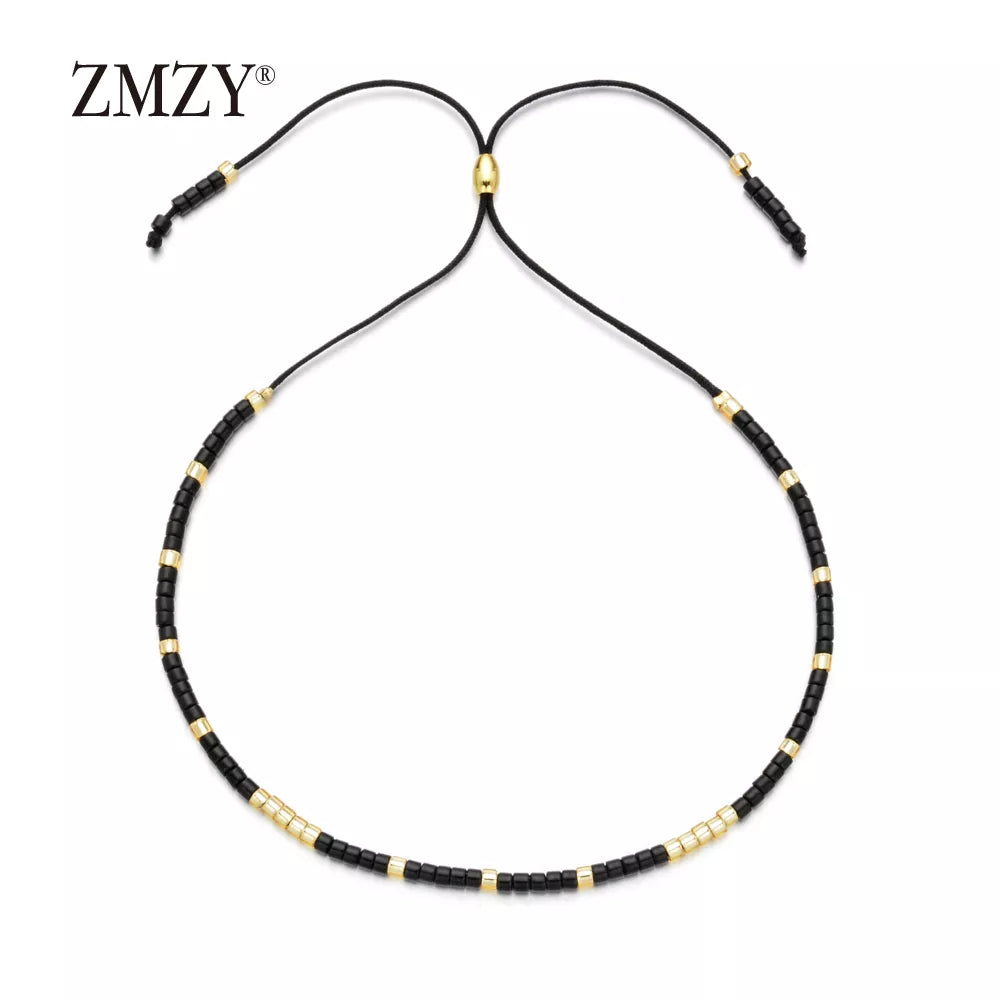 ZMZY Boho Style Miyuki Delica Seed Beads Bracelets for Women Friendship Bracelet Jewelry Colorful Charm Bracelet Femme Handmade