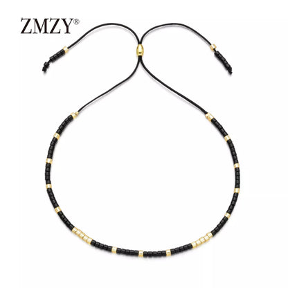 ZMZY Boho Style Miyuki Delica Seed Beads Bracelets for Women Friendship Bracelet Jewelry Colorful Charm Bracelet Femme Handmade