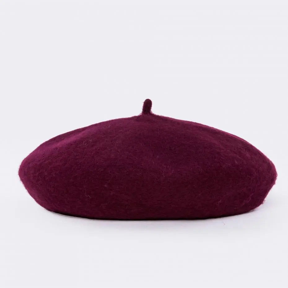 COKK Wool Beret Female Winter Hats for Women Flat Cap Knitted Hats Lady Girl Berets Hat Female Boina Bonnet Painter Hat Cap Hot