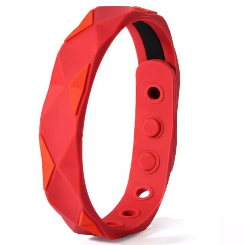 4 Colors Simple Environmental Protection Anion Silicone Bracelet Men  Women Fashion Basketball Sports Wristband Couple Bracelets