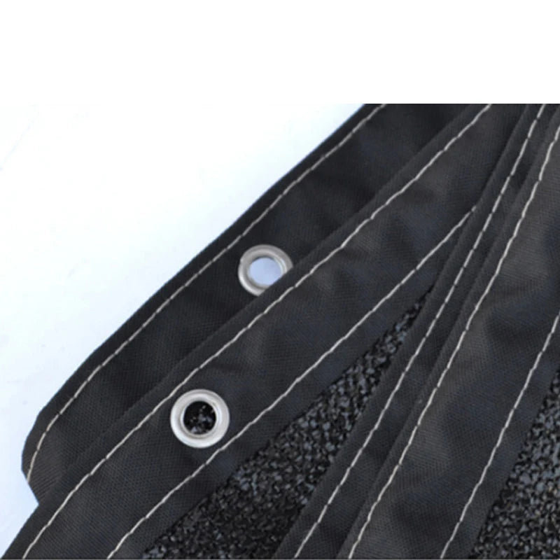 Sun Shade Sail Black HDPE Sunshade Net Sun Shelter Outdoor Garden Sunblock Shade Cloth Patio Cover Anti-Uv Car Cover 2m 4m 5m 6m