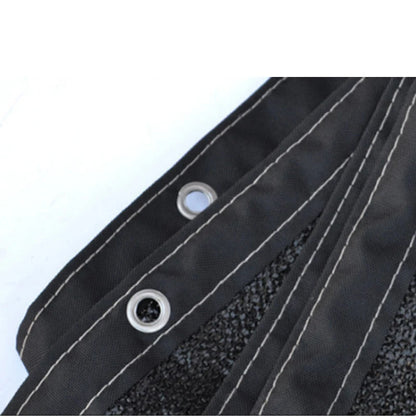 Sun Shade Sail Black HDPE Sunshade Net Sun Shelter Outdoor Garden Sunblock Shade Cloth Patio Cover Anti-Uv Car Cover 2m 4m 5m 6m