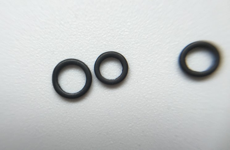 Rompin 100pcs/Bag 3.1mm 3.7mm Carp Fishing Round Rig Ring Fishing Tackle Accessories Quick Change O Rings