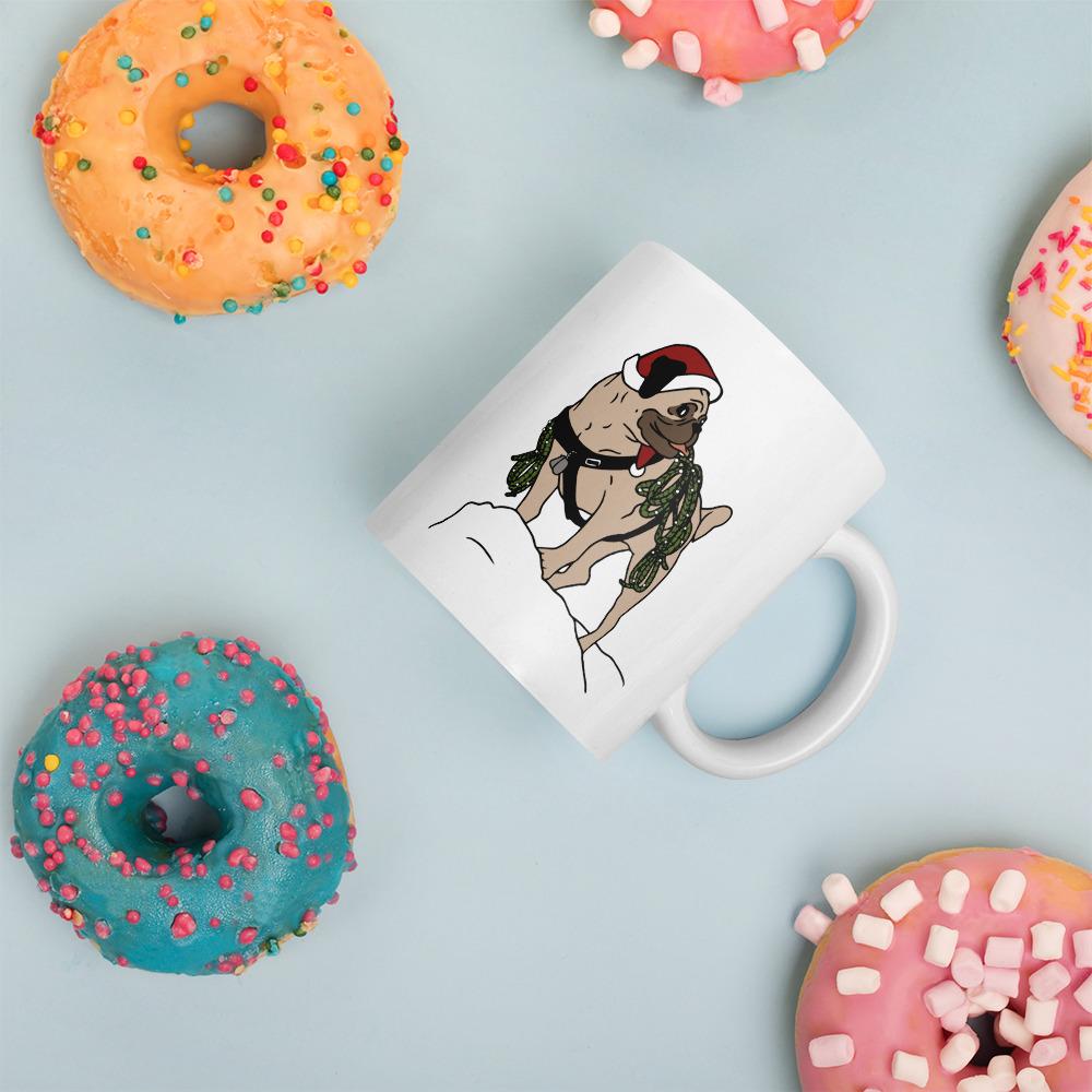 Vinny the Pug Christmas Mug #3