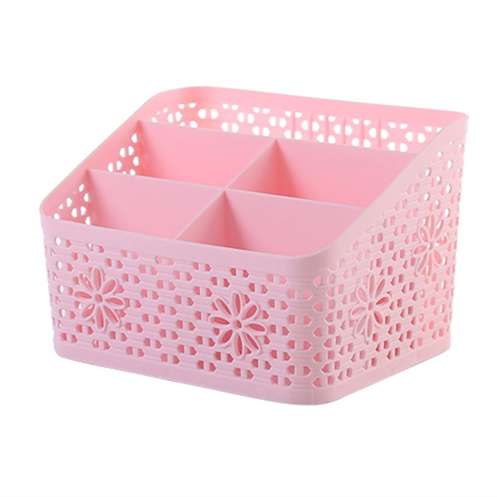 WBBOOMING Makeup Organizer Box for Cosmetics Desk Office Storage Skincare Case Lipstick Case Sundries Jewelry Organizer Box