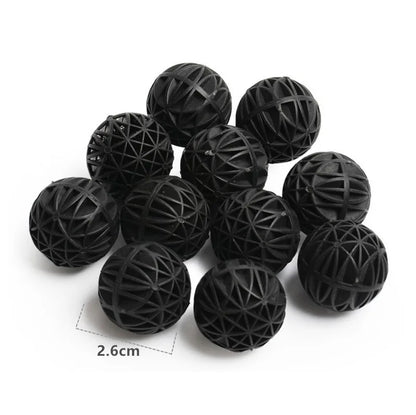 Aquarium Filter Media Activated Carbon Ceramic Rings Fish Tank Bio Balls Clean Water Filter Material Aquarium Accessories
