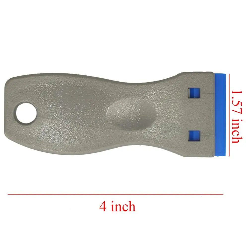 CNGZSY Auto Sticker Label Glue Scraper Plastic Razor Blades Glass Window Clean Spatula Car Vinyl Wrap Film Squeegee E14B